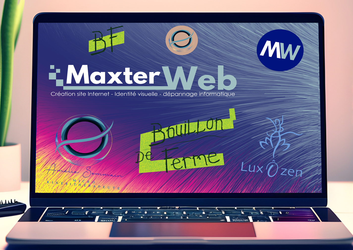 Maxterweb - création de logos